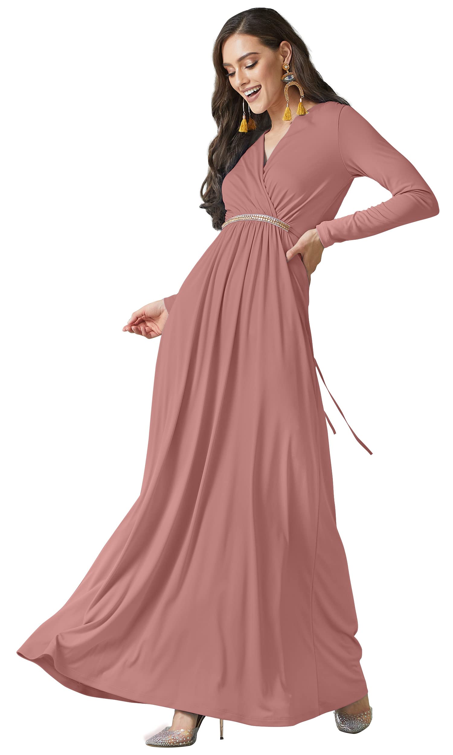 princess polly baby blue dress Green Caftan Kaftan Noor Maxi Dress-Moroccan Resort & Lounge Kaftan main image 1