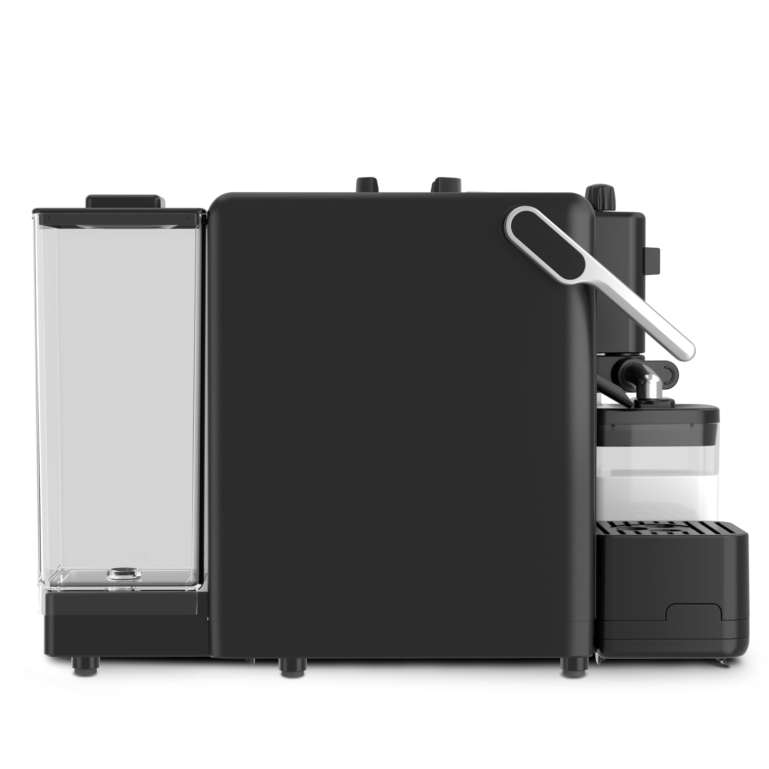 Didiesse MilkSide ekspres do kawy na wafle i gorące mleko, cappuccinator, może być używany z butelką, zbiornik na wodę 1,3 l, zużycie 1850 W, funkcja gotowości (kolor czarny)
