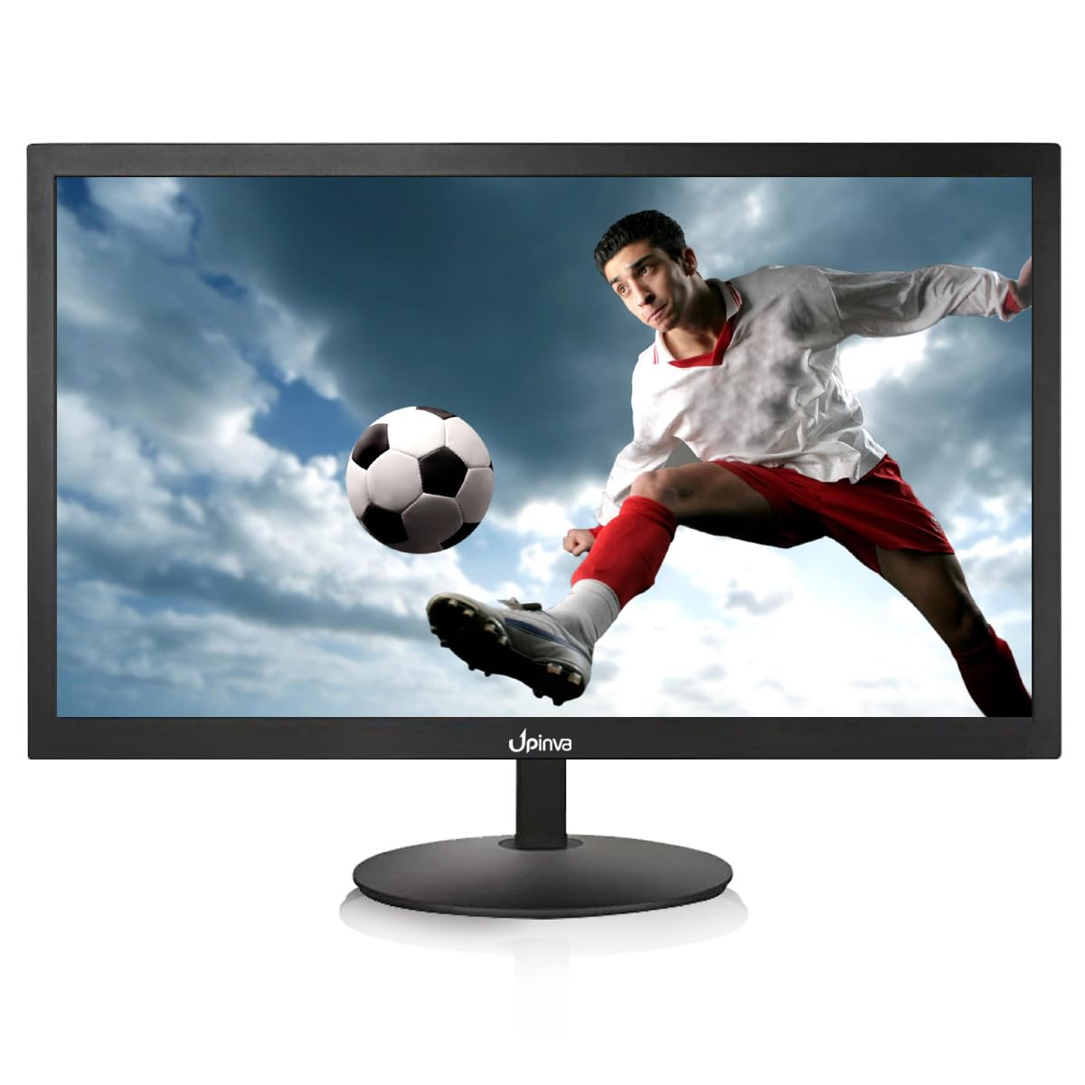 Display multifunzione CCTV da 22 pollici supporta PC HDMI BNC VGA AV interfaccia di ingresso USB 1920 x 1080 schermo Full HD con altoparlante integrato LCD
