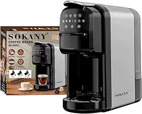 Cafeteira Elétrica Multibebidas Automática 3 em 1 Capsulas (220v)