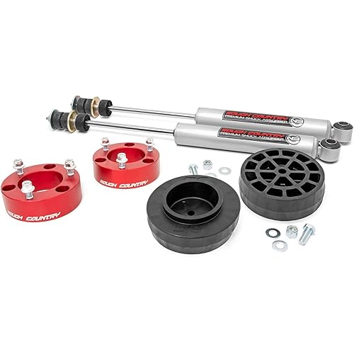 Rough Country 3" Lift Kit for 03-09 Toyota 4-Runner| 07-14 FJ Cruiser - 76530RED