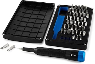 iFixit Mahi 1/4 inch Bit Set, juego de puntas destornillador con 48 puntas (1/4 pulgadas) y mango destornillador para muebles y reparaciones diarias