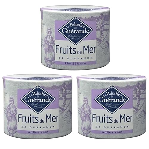 【3個セット】アクアメール フリュードメールドゲランド ゲランドの塩「海の果実」BOX入り 125g