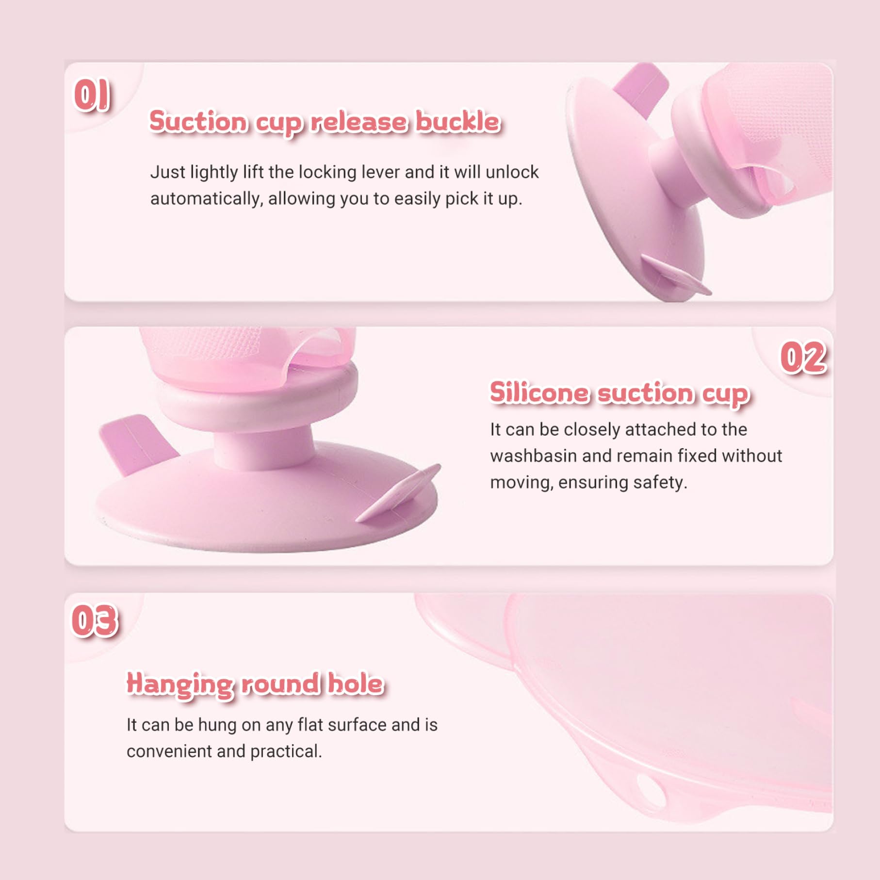 Bassin de bain pour nourrissons multifonctionnels, bain d'évier pour bébé avec aspirant, lavabo portable bébé avec trou suspendu, outil de lavage support des fesses pour baignoire comptoir util