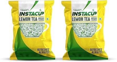 ATLANTIS Instacup Lemon Tea Premix – Instant Hot Lemon Tea | For Vending Machine and Manual Use | Instant Premix | 2 Kg