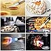 Culinary Blow Torch, Inpher Chef Cooking Torch Lighter, Butane Refillable, Flame Adjustable (MAX 2500°F) with Safety Lock for Cooking, BBQ, Baking, Brulee, Creme, DIY Soldering & more