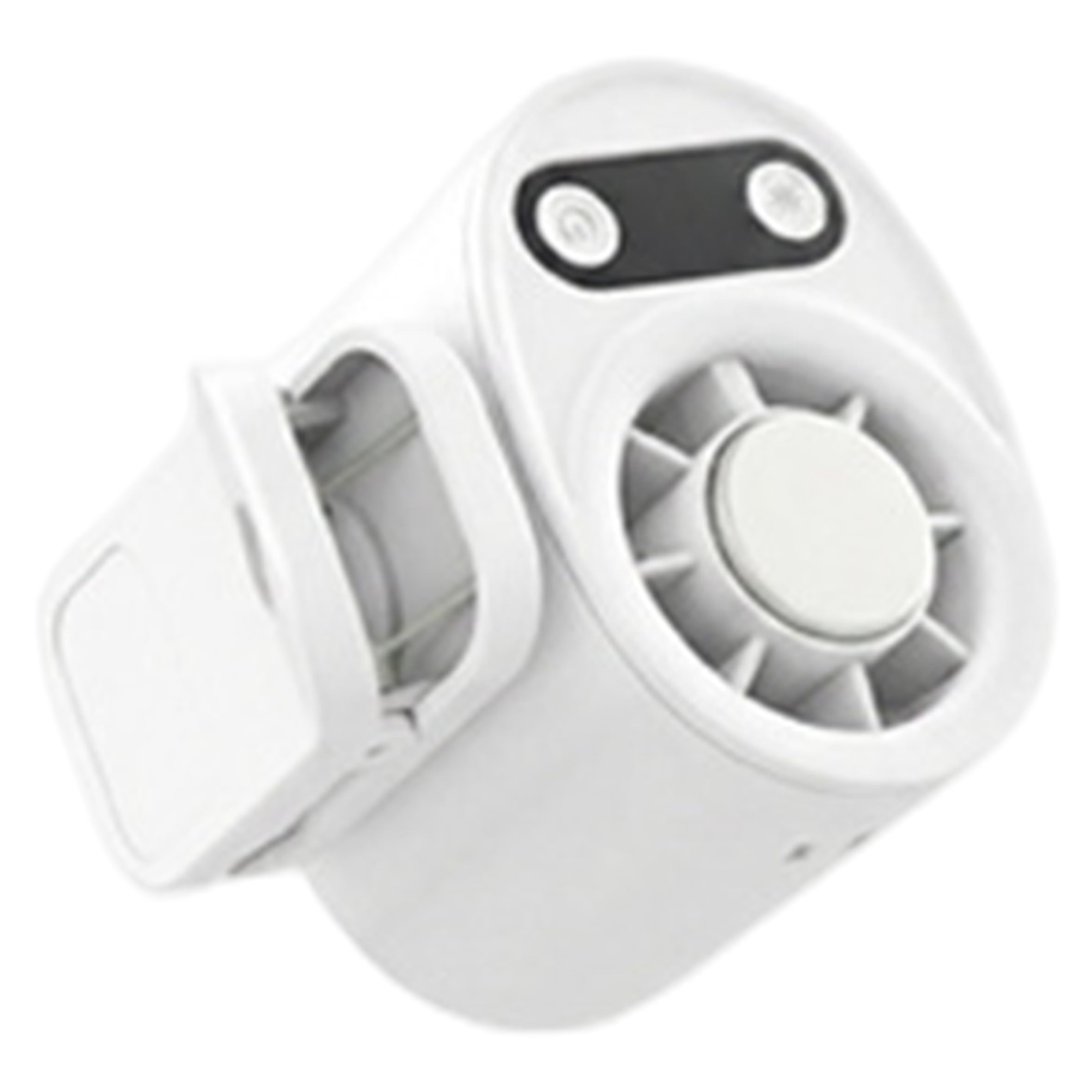 Climatiseur portable pour voiture blanc avec ventilateur de glace 5 en 1 et affichage LED