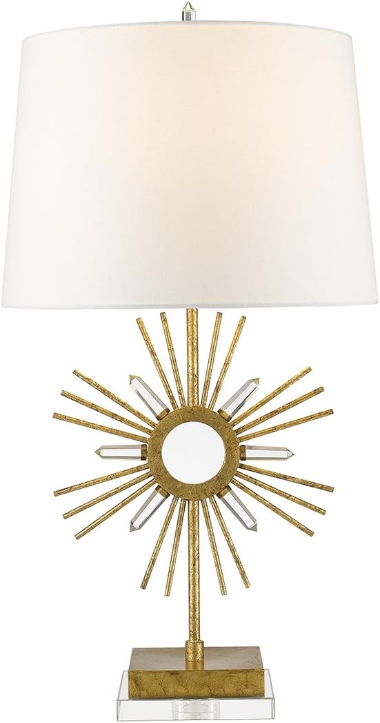 Flambeau Lighting TLM-1009 Sun King Table Lamp, 6.5" x 5.5" x 30.75"