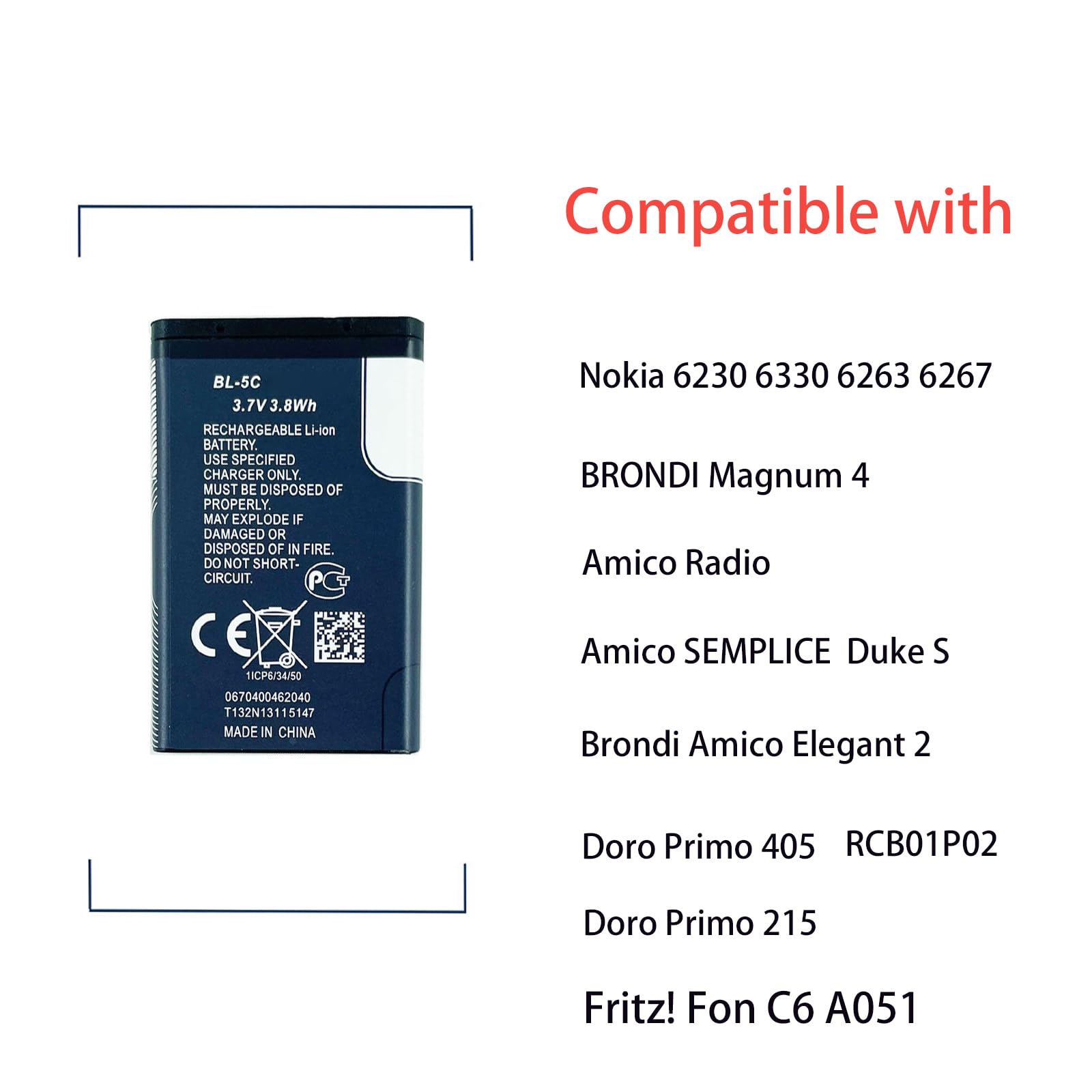 Batterie DuraPro Pour Téléphone Fixe Fritz!Fon C6, Snom M65, Telekom Sinus - 2 Packs De Rechange Li-ion 1400 MAh !