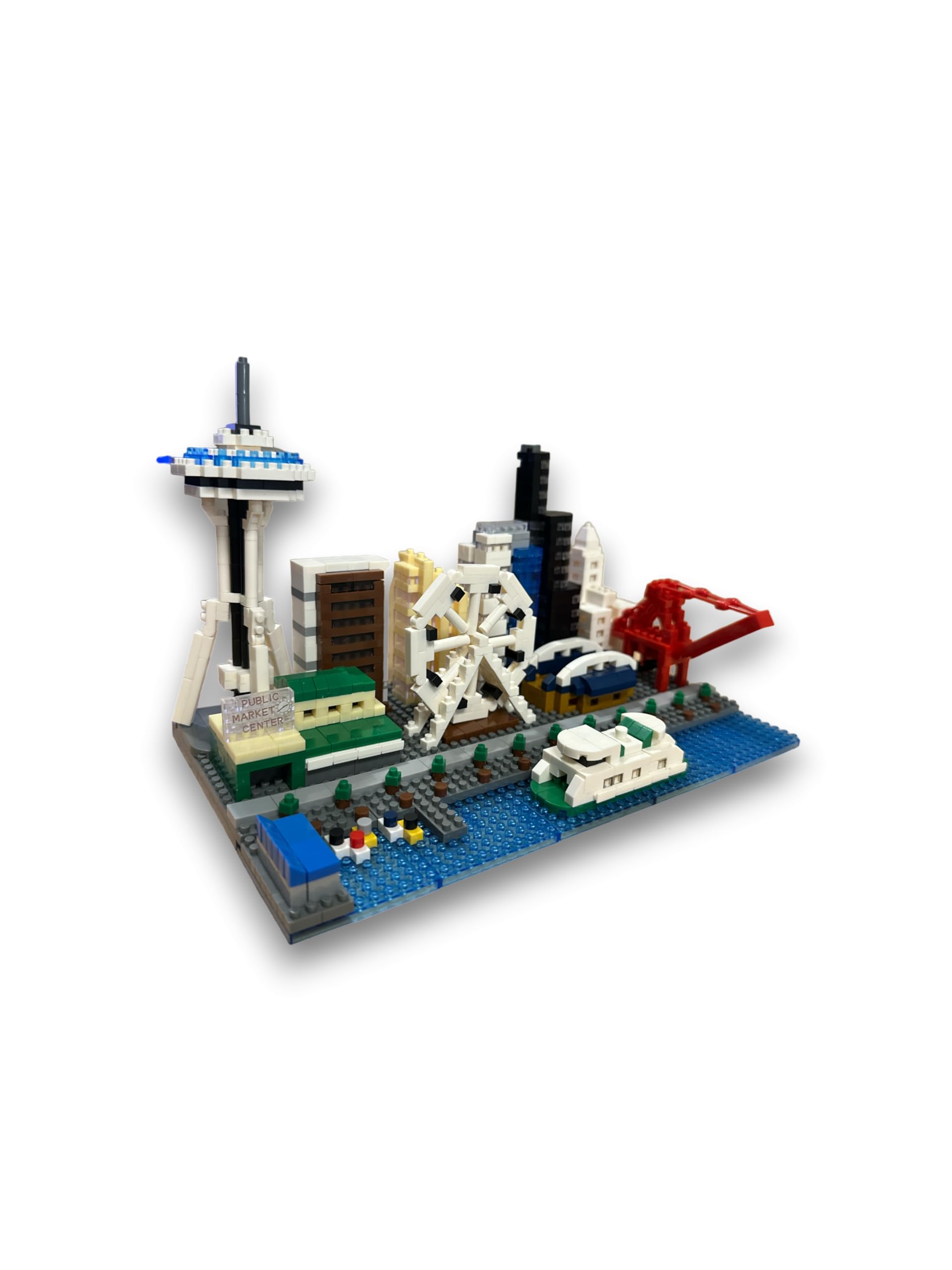 Amazon.co.jp: スペースニードルシアトルウォーターフロントミニ