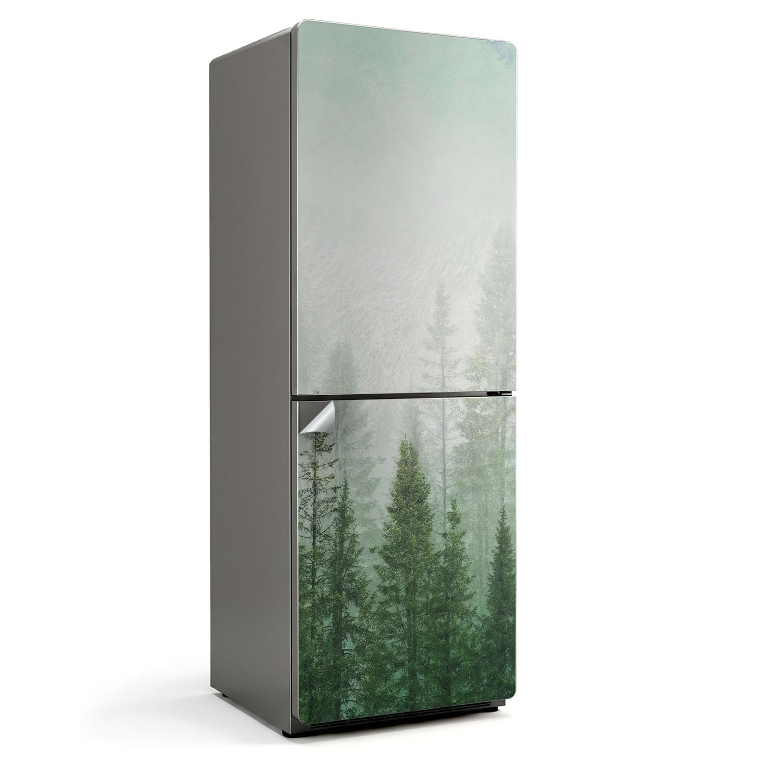 Stickers pour Réfrigérateur Forêt 70x190 Grand Format Cuisine