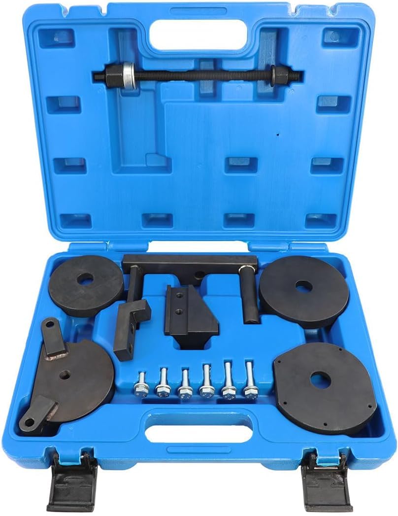 DPTOOL Kit d'extraction et d'installation de bague de transmission en caoutchouc compatible avec BMW E90 E91 E92 E60 E61 F07 F10 F11 F01 F02 E84 Outil d'installation 221040