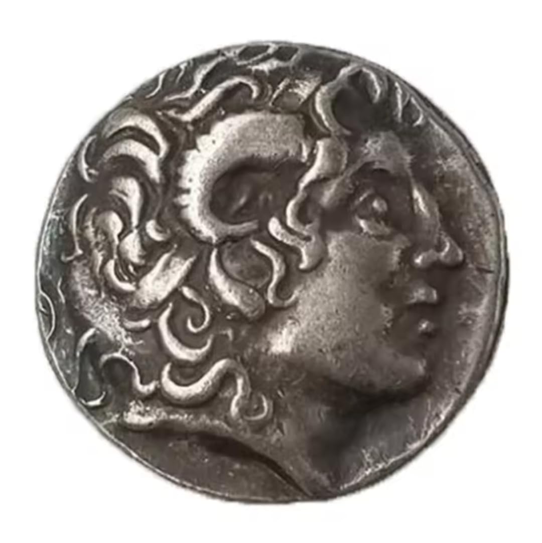Rezajduie Gold/Silver Vintage Alexander Iii The Great 336-323 Bc. Drachm Ancient Greek Coin Commemorative Coins Collection