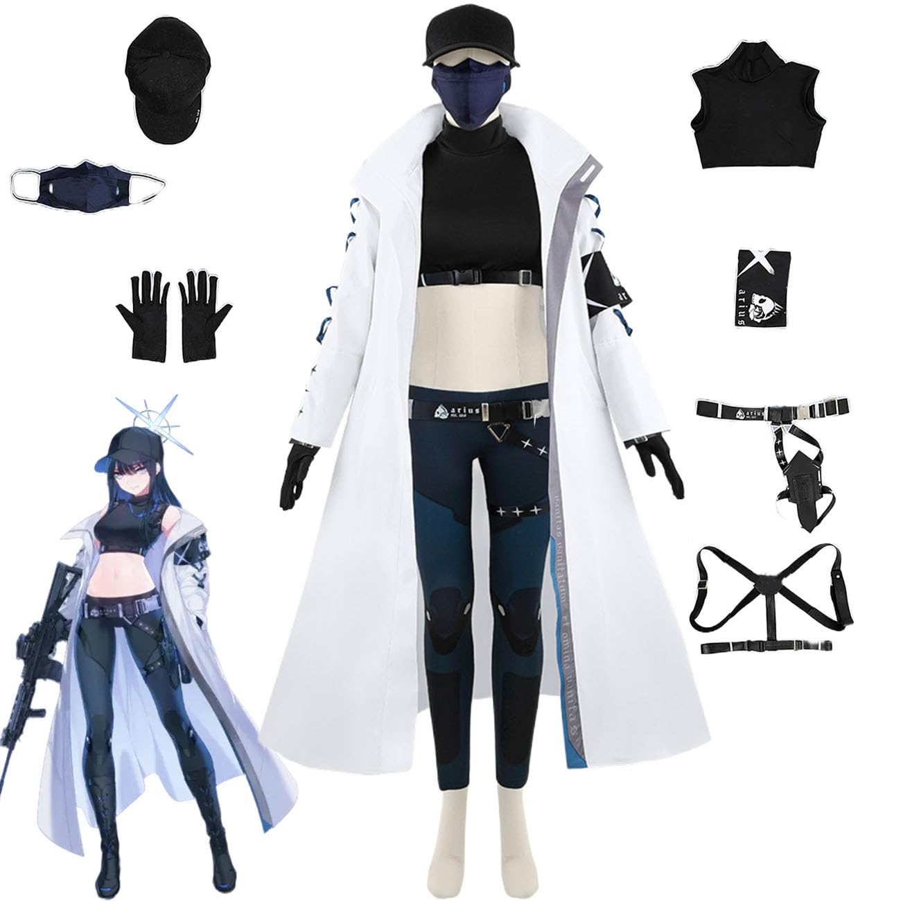 Amazon.co.jp: [YAYANA]錠前 サオリ じょうまえ サオリコスプレ