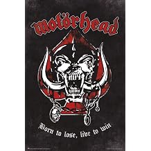 Motorhead - Music Poster Born To Lose, Live To Win Size 24" x 36"