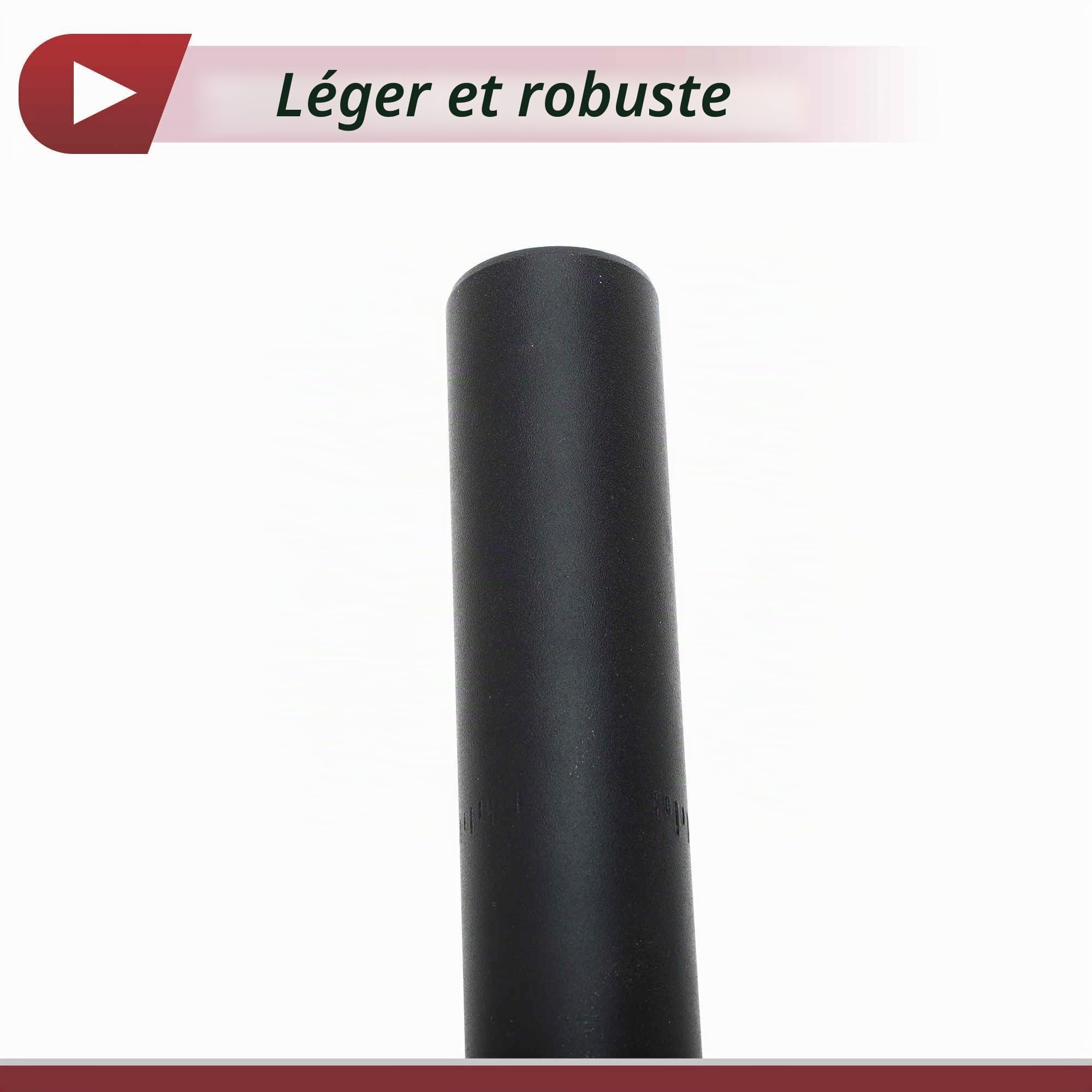 Tige De Selle De VTT avec Suspension 1 Pc Alliage Aluminium | Noir, Rouge, 27.2X300mm, Compatible Avec Route, Descente, Piste, BMX, Fonction Absorption Des Chocs, Confort