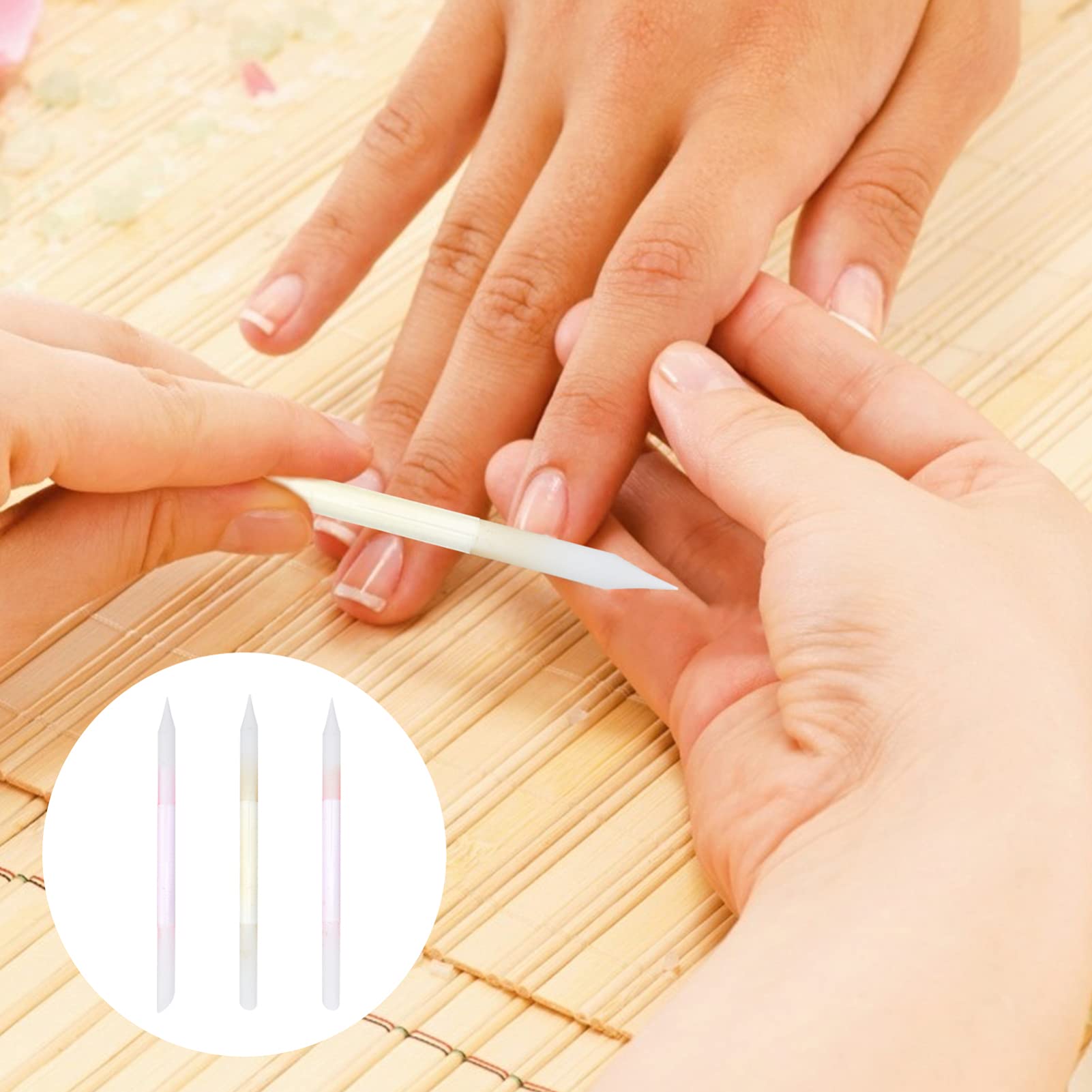 FRCOLOR 15pezzi Limette Per Unghie File Per Manicure Doppia Faccia Strumenti Per La Delle Unghie Design Portatile Per Uso Domestico e Professionale