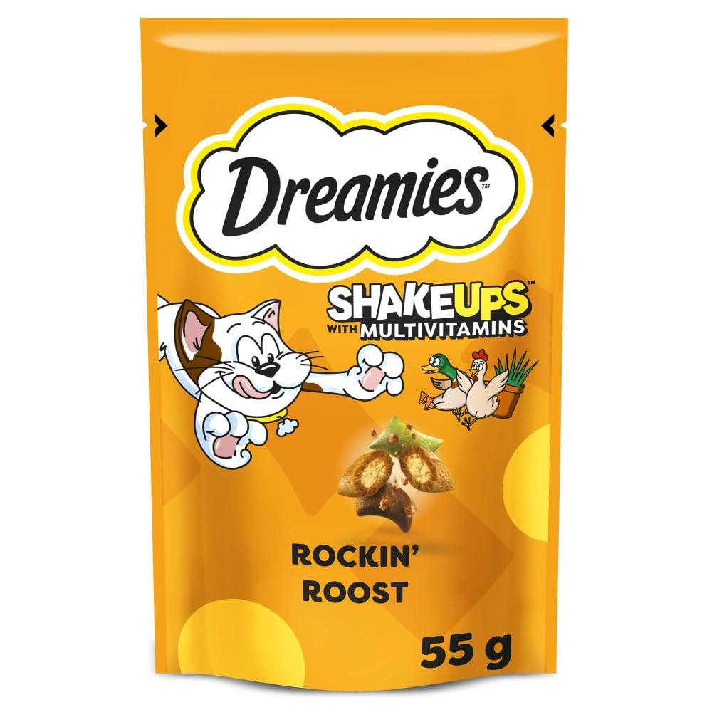 Shakeups Rockin Roost Cat Treats 8 x 55g