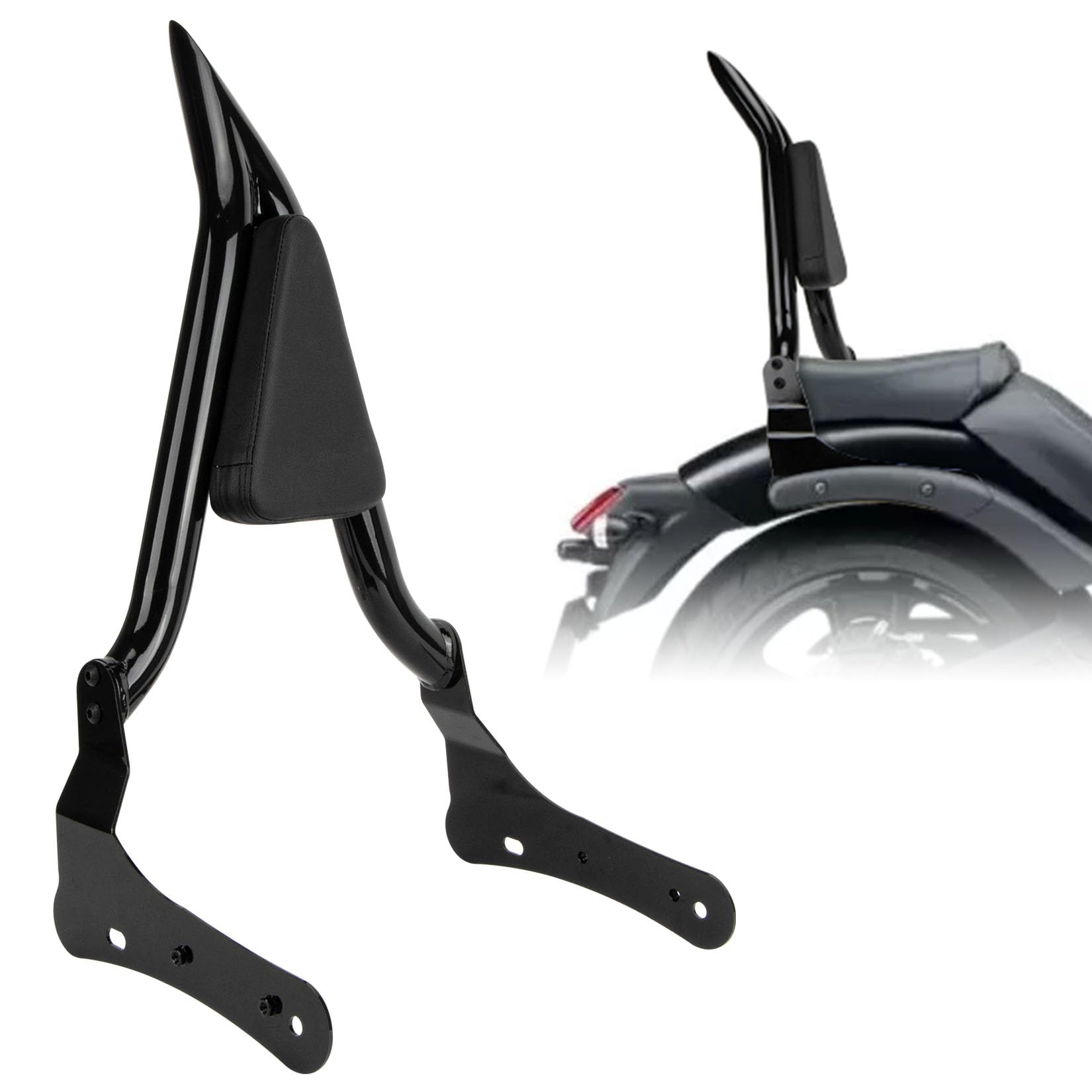 Photo 1 of *Minor damage* PSLER 25"Detachable Passenger Backrest Sissy Bar for Vulcan S 650 2015-2024
