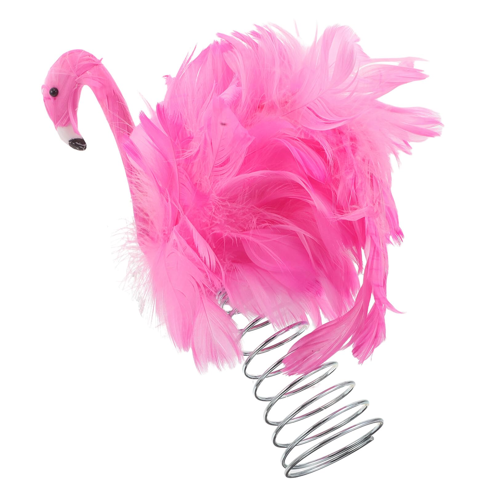Adorno Punta del Árbol de Navidad Flamenco Rosa Decoración Reutilizable
