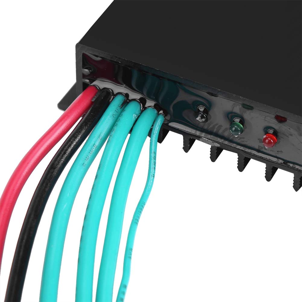 Wind Turbine Controller, 600W Reliable Durable Wind Charge Controller Rechargable for Control Wind Turbine for Wind Power for Home for Garden(12V)-image-7