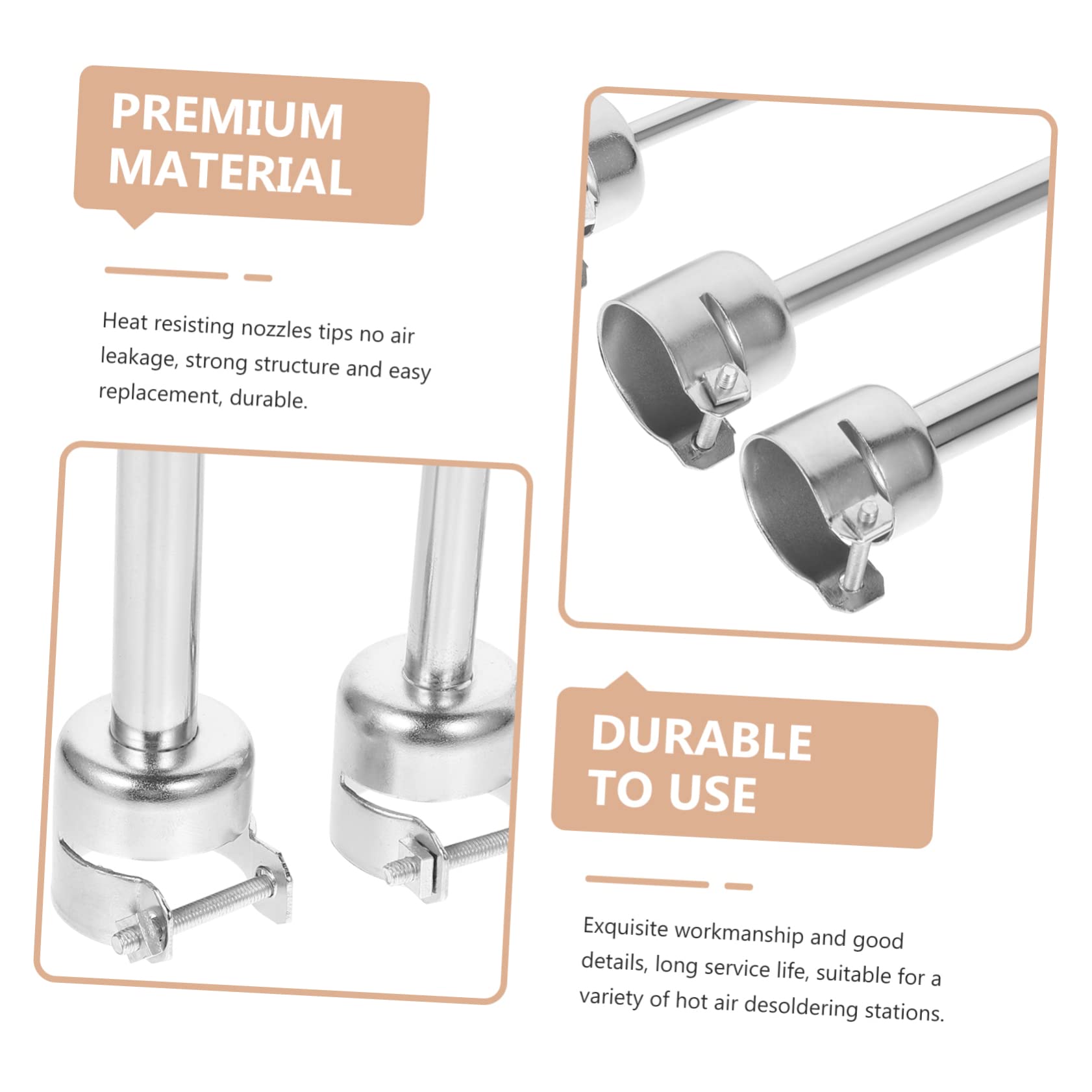 Zerodeko 2 Set Ugelli Per Saldatura Ad Nozzles Per Stazione Saldatura E Pratici Per Diverse Applicazioni 4 Pezzi*2