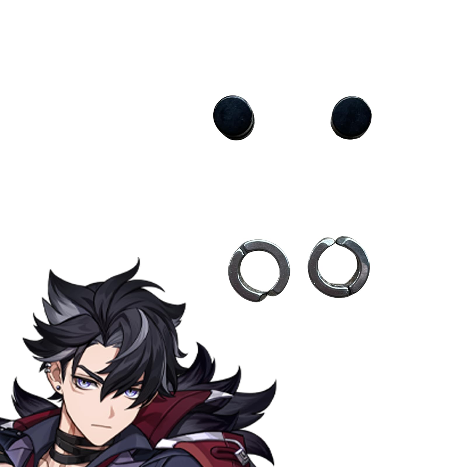 Amazon.co.jp: 原神 リオセスリ Wriothesley コスプレ小物 耳飾り