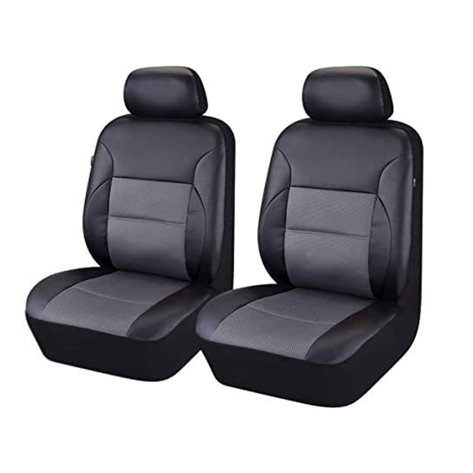 Auto Set Coprisedili per Toyota C-HR Hybrid 2024 2025 2026 2027, Pelle Durevole Anteriori Copri Sedili semplicità Inodore Protezione Sedile Accessori,A/Black