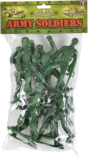 Miniatura 5 de Rhode Island Novelty Juego de 8 figuras surtidas para hombres del ejército de 4 pulgadas