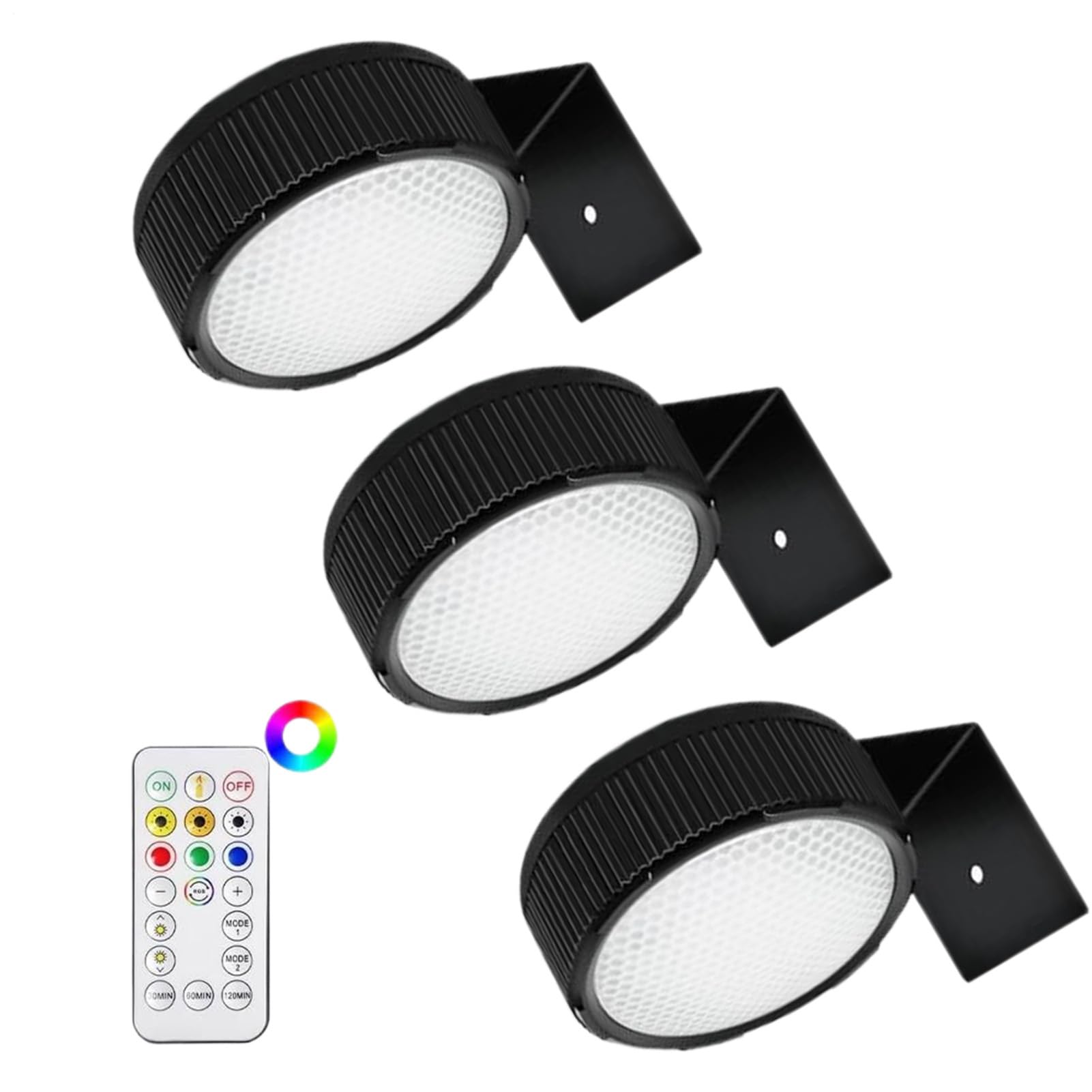 Foco para pared con 3 luces para resaltar cuadros sin hacer obras 8