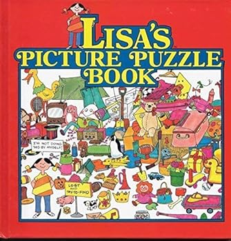 Hardcover Lisa's Picture Puzzle Book