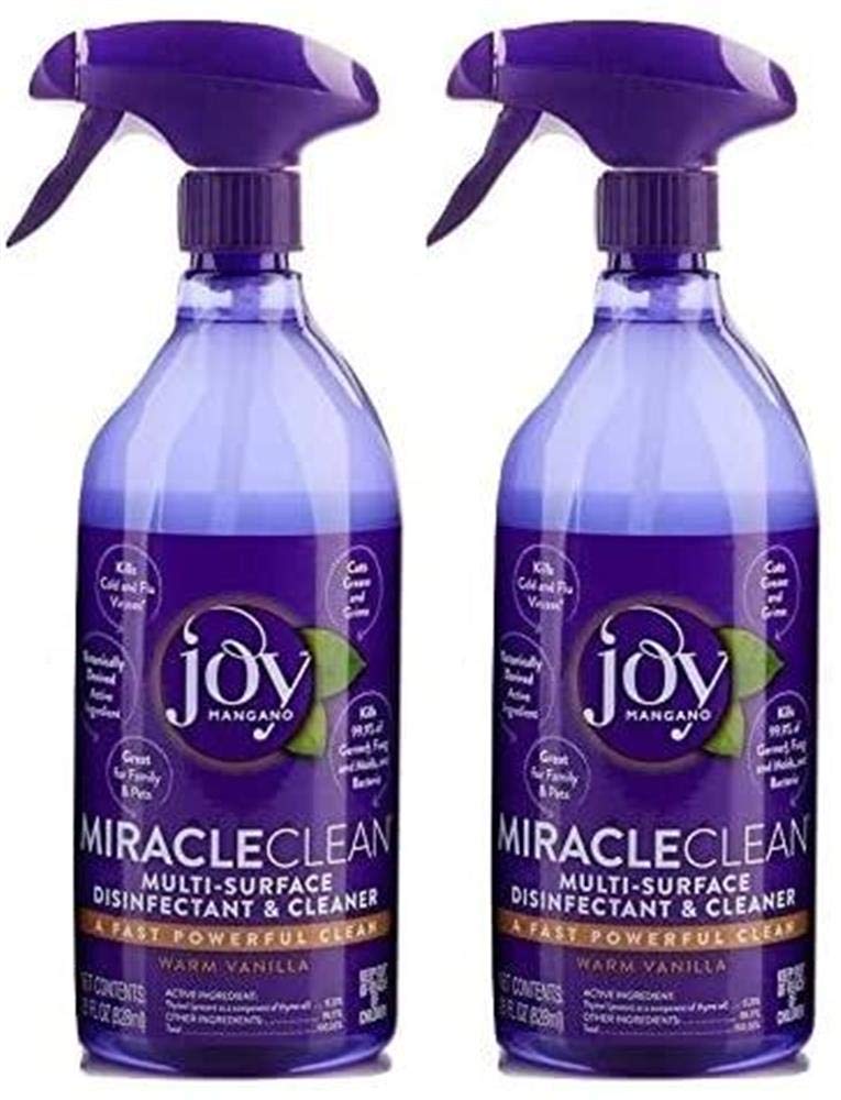 Joy Mangano Miracle Clean MultiSurface Fast and Powerful 2 in 1