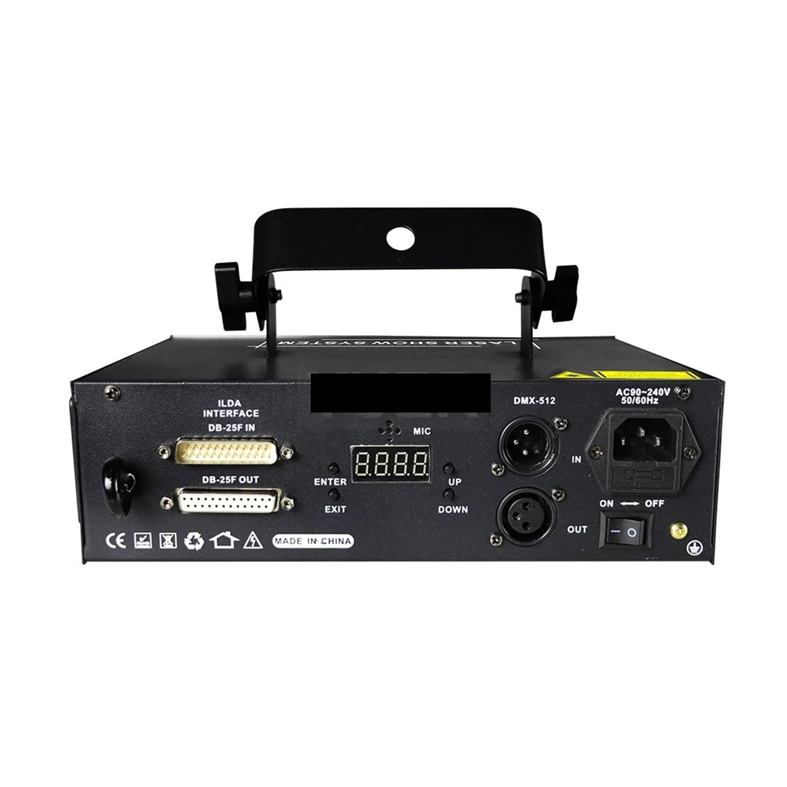 Stage Lighting, Profession 3W 3D RGB Scan Stage Light Wedding Party Strong Beam DMX Lighting Club DJ Disco Nightclub Animation Bright RGB Beams Effect Light