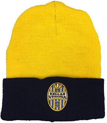 BrolloGroup Cappello Hellas Verona Berretto Invernale Giallo Blu PS 33036 ( Giallo Fascia Blu) : Amazon.it: Abbigliamento