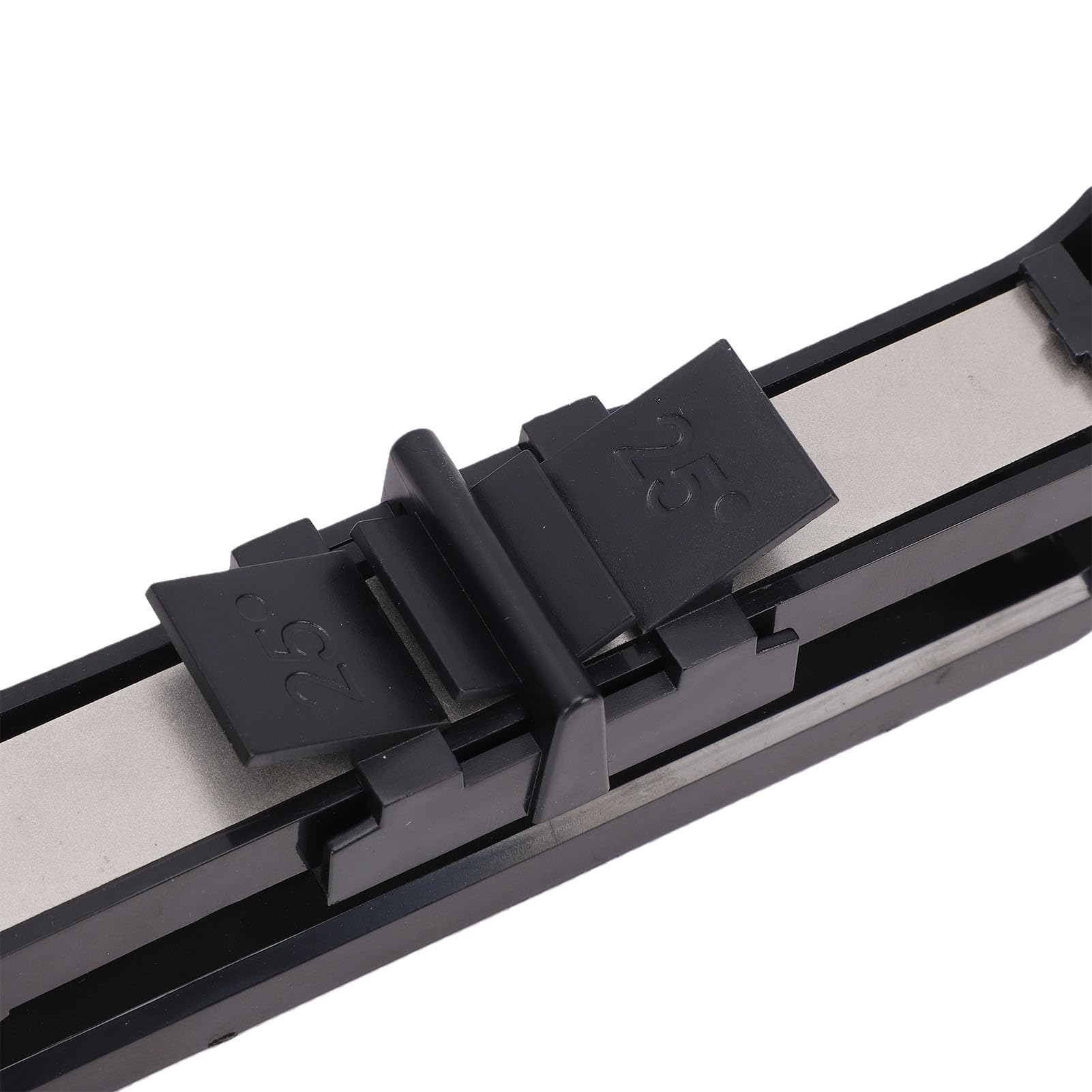 SUNGOOYUE Affilacoltelli Wicked Edge, Plastica Lavorata a CNC e Struttura in Carborundum per Coltelli, Forbici e Lame da Esterno Nan (800 1000 1500 2000 Grana)