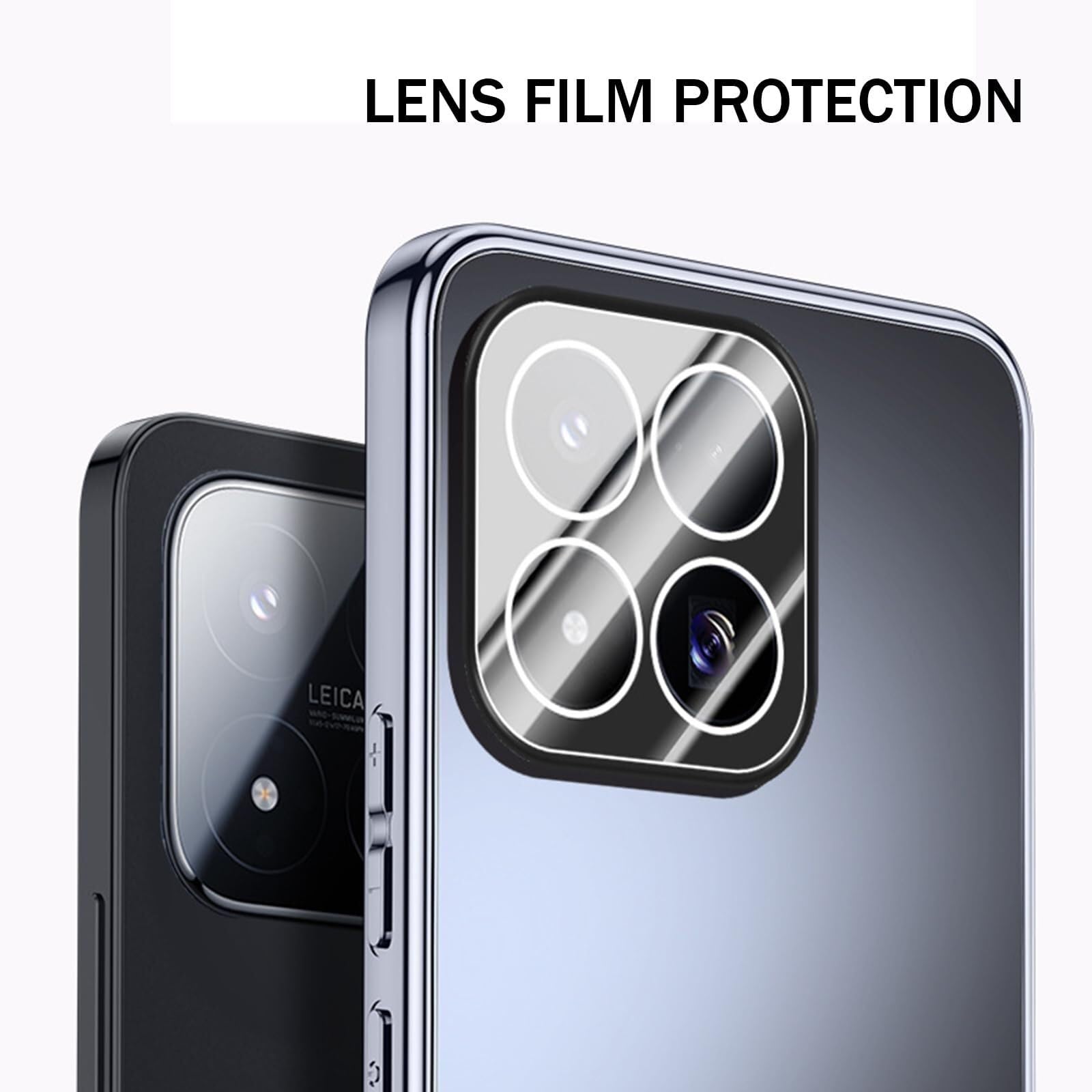 Generico Custodia Per Xiaomi 17Max, Copertura Protettiva Avvolgente Obiettivo Completo Guscio