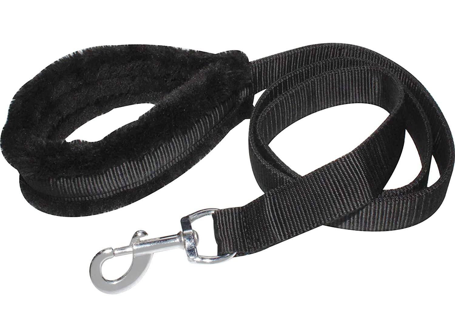 HAPPY4PETS 1 inch Soft Nylon Dog Leash Medium Size Durable and Comfortable for Medium Dogs Outdoor Walk (Soft Feather Padded (Length 52 inch)) (B0BTHWNWCL) Amazon Price History, Amazon Price Tracker