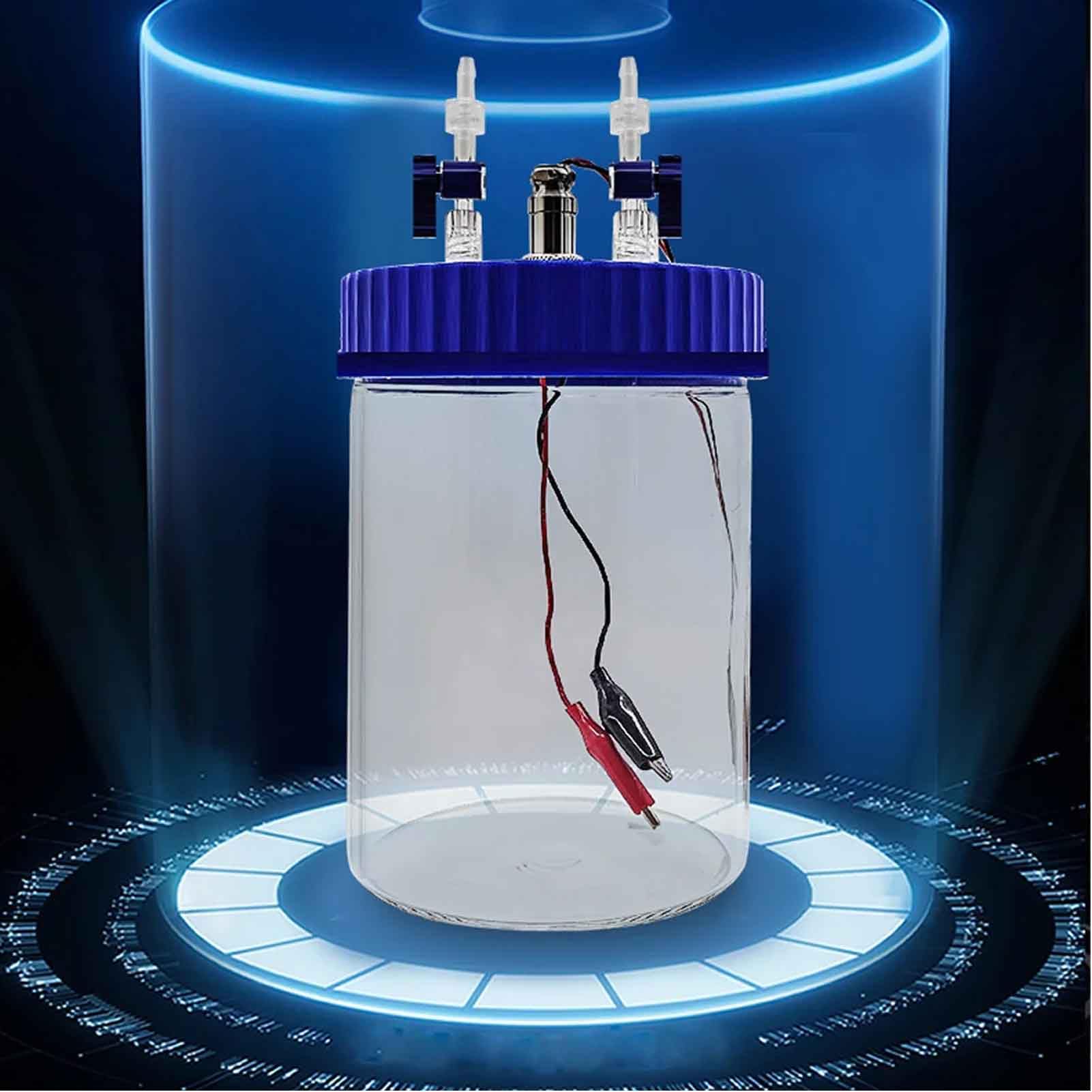 Toplionace Botella Hermética para Batería de Estado Sólido con Cableado de Laboratorio, 250mL/1200mL, Agotable (1200ml)