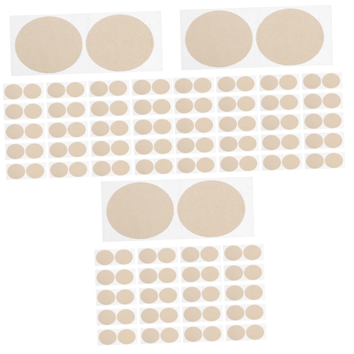 Abaodam 3sets 's Running Guards Male Pads for Training Discreet Comfortable Pads 150pairs*3