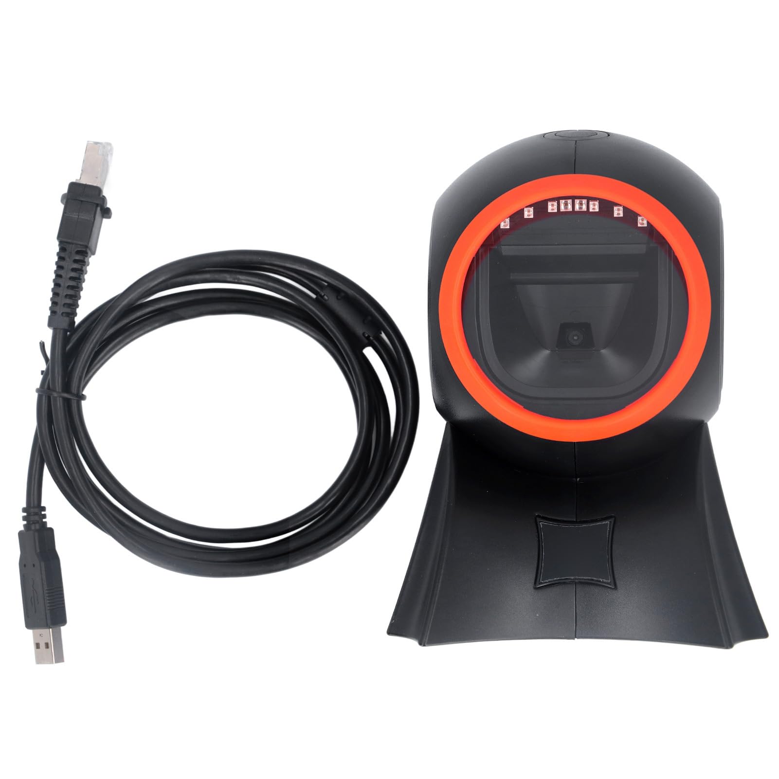Scanner di codice a barre XTEVU, lettore di codice QR 2D 1D con piattaforma di scansione a schermata desktop per terminale POS, dispositivo di scansione dei codici a barre del