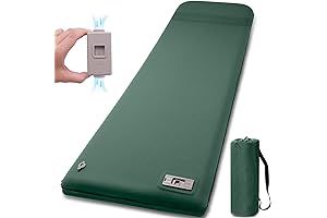 Skyemac Ultra-Thick Self-Inflating Sleeping Pad with Electric Pump