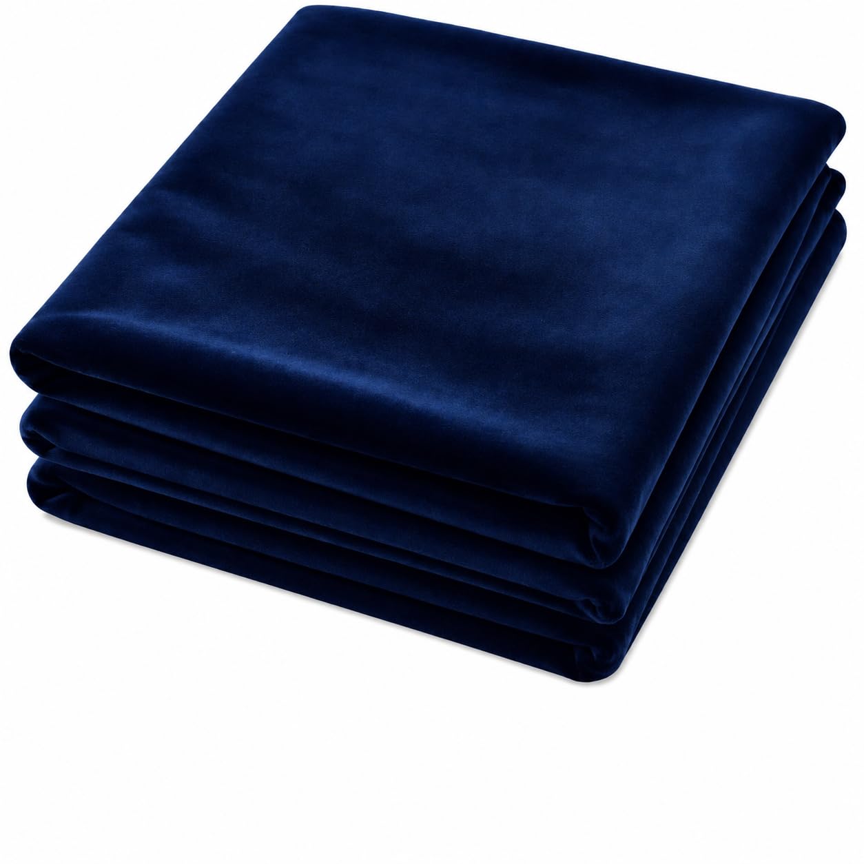 Premium Soft Velvet Fabric – Luxury Upholstery & Craft Material by the Metre – 146cm Wide – Ideal for Curtains, Cushion Covers & Soft Furnishings (Blue)