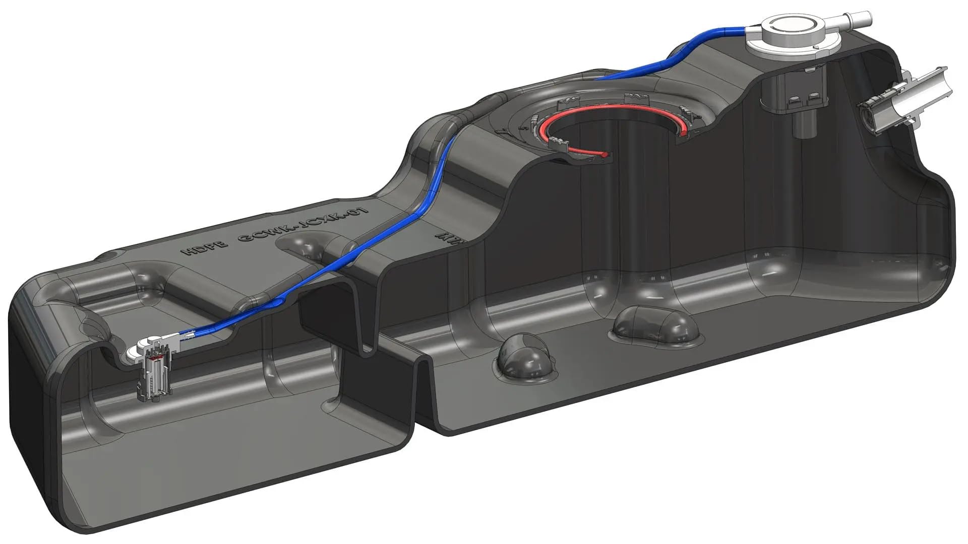 Zbiornik paliwa kompatybilny z Jeep Grand Cherokee 3.0 CRD Diesel, WH WK, 2005-2010