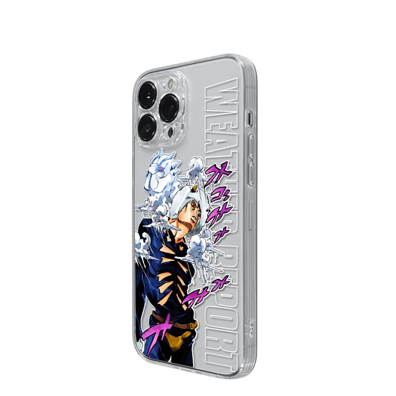 Amazon.co.jp: ジョジョの奇妙な冒険 スマホケース ウェザー・リポート