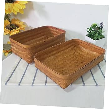 竹籠 Amazon.co.jp: NIGOE竹かご、竹編み包装、竹かご、ギフトボックス