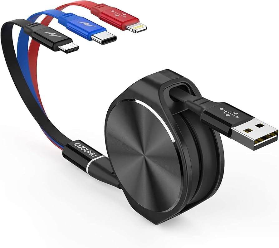 3in1 巻き充電ケーブル iPhone、Android 充電器 Amazon.co.jp: 3in1 充電ケーブル 巻き取り式 3イン1 充電コード