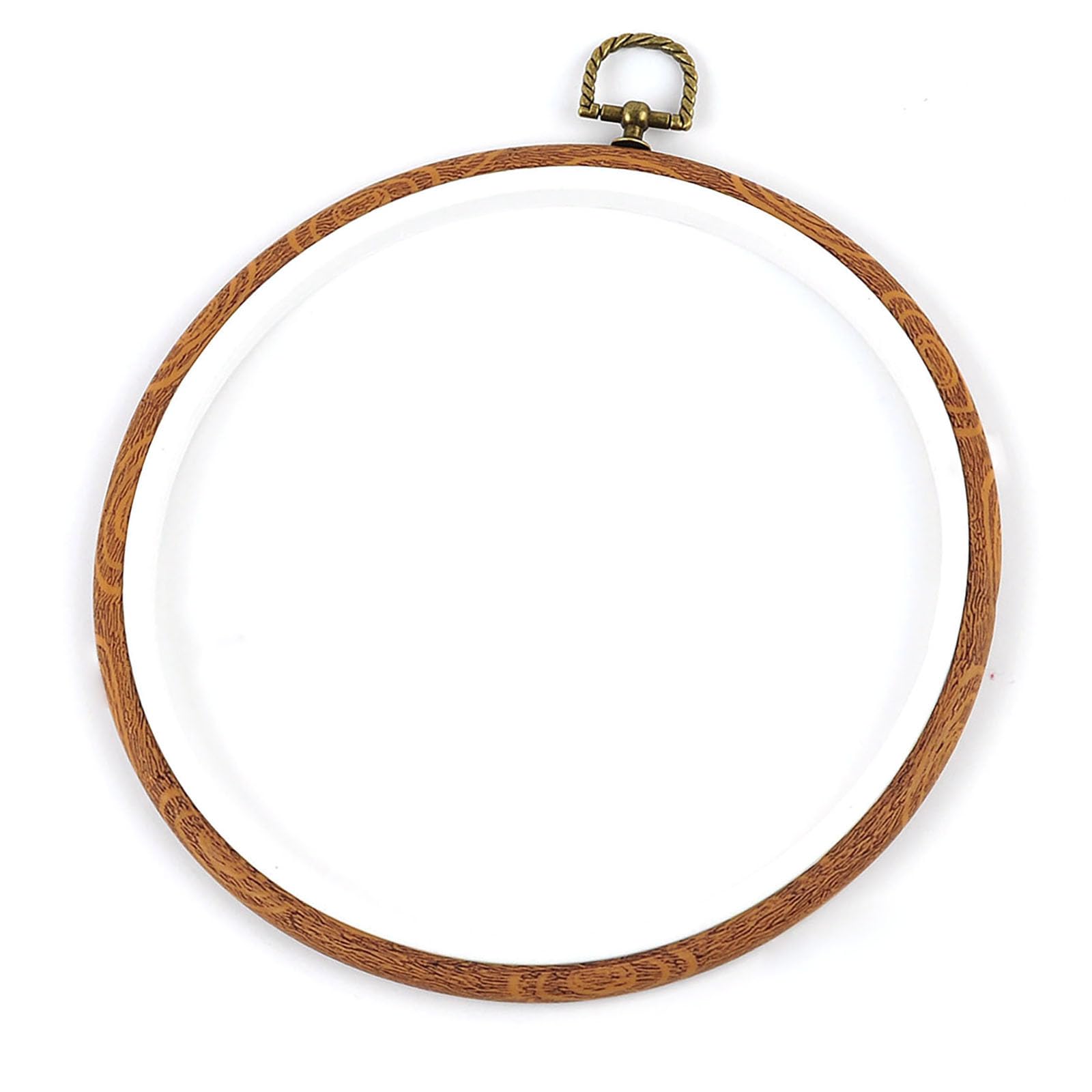 Decorative Crosses Stitching Hoop Embroidery Frame Round Embroidery Hoop Circles Rings for Craft Enthusiasts Circles Rings