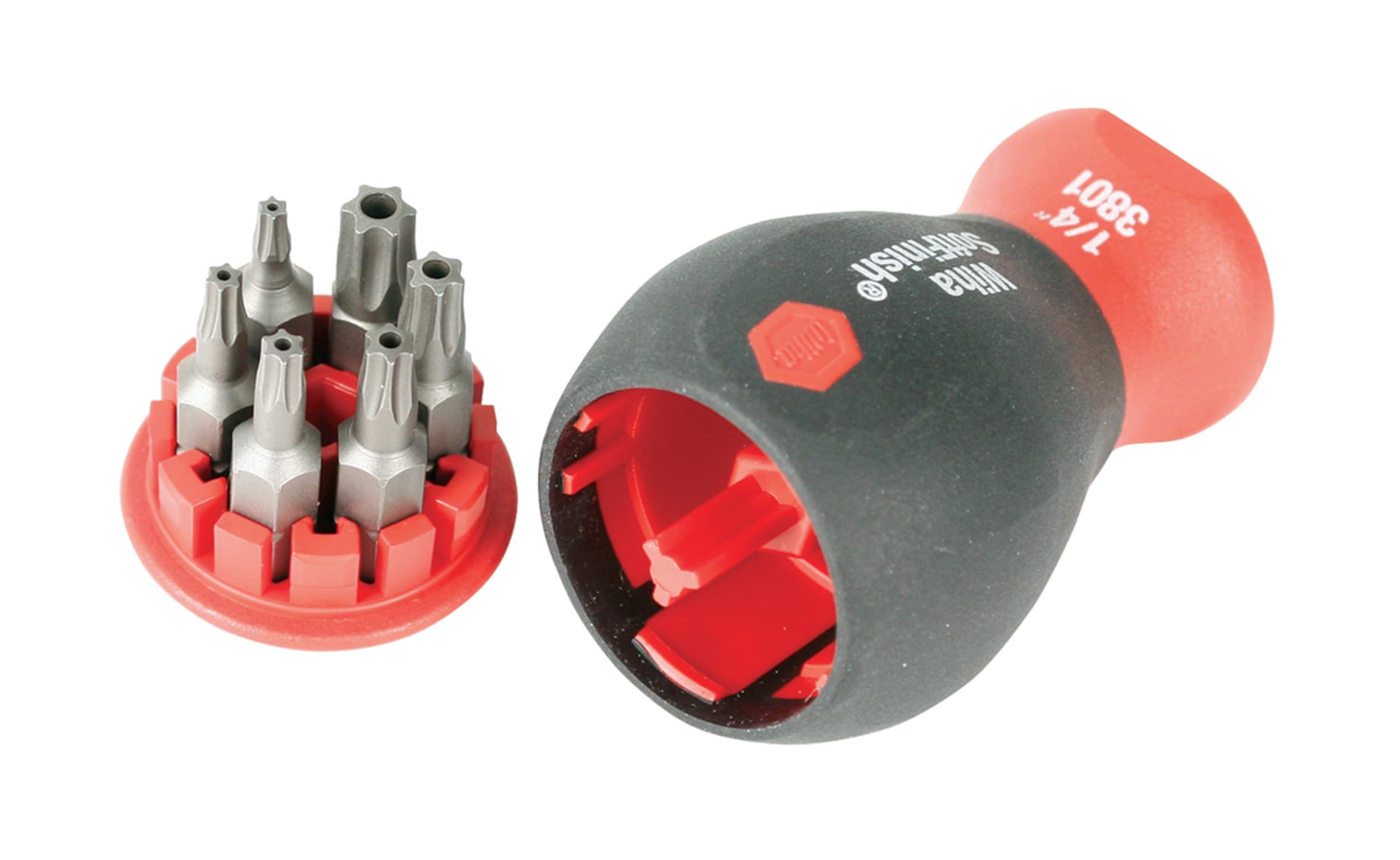 Tournevis avec embouts Wiha 38047 Torx de sécurité pour ouvrir les boîtiers bloqués