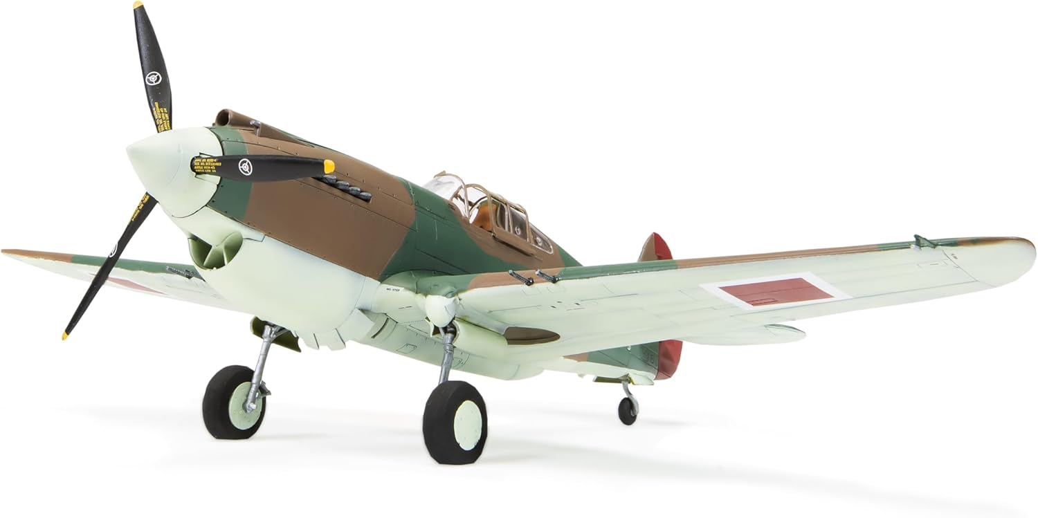 Airfix Model Airplane Kit Model - A05133A Curtiss Tomahawk Mk.II, Plastic Plane Model Kits for Adults & Kids, Skill Level 2, 1:48 Scale WW2 Military Aircraft Models - Real Aeroplane Models