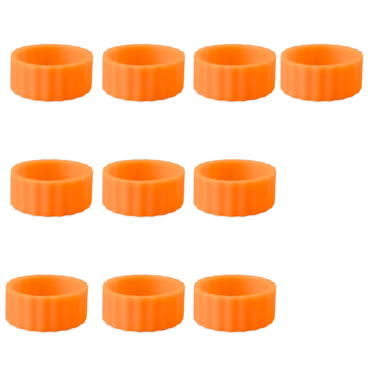 alloneslife Grippers Nonslip Candleholder Adapter Drips Protectors Vertical-Fixing Silicones Rings Stabilizers Silicones Rings
